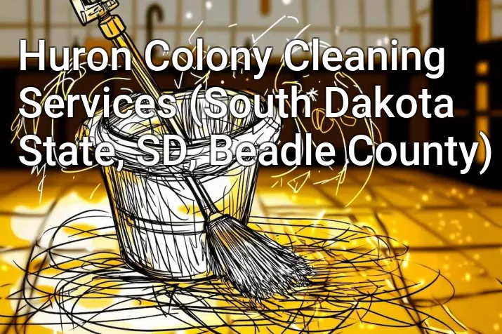 Huron Colony Cleaning Services (South Dakota State, SD, Beadle County)