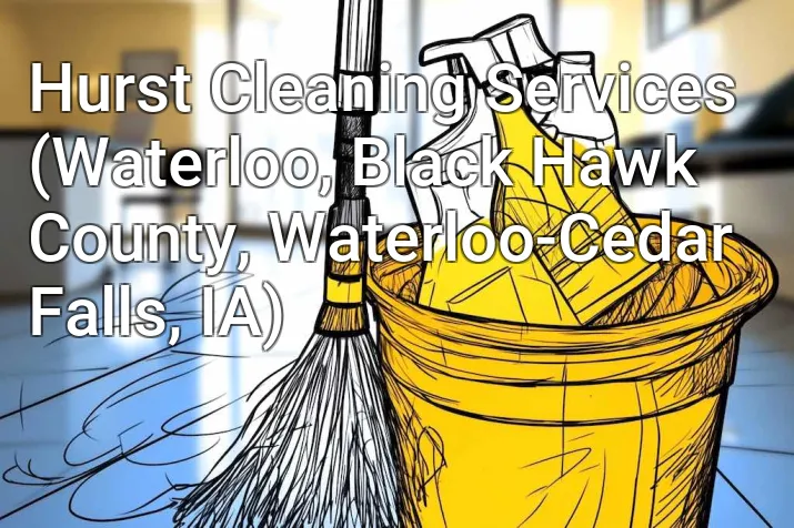 Hurst Cleaning Services (Waterloo, Black Hawk County, Waterloo-Cedar Falls, IA)