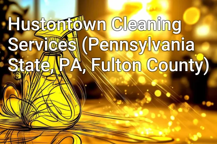 Hustontown Cleaning Services (Pennsylvania State, PA, Fulton County)