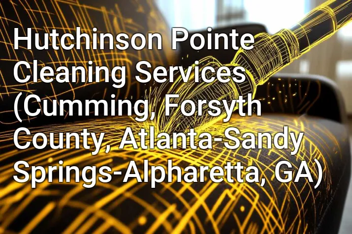 Hutchinson Pointe Cleaning Services (Cumming, Forsyth County, Atlanta-Sandy Springs-Alpharetta, GA)