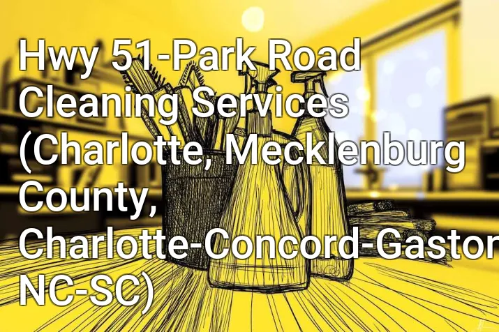 Hwy 51-Park Road Cleaning Services (Charlotte, Mecklenburg County, Charlotte-Concord-Gastonia, NC-SC)
