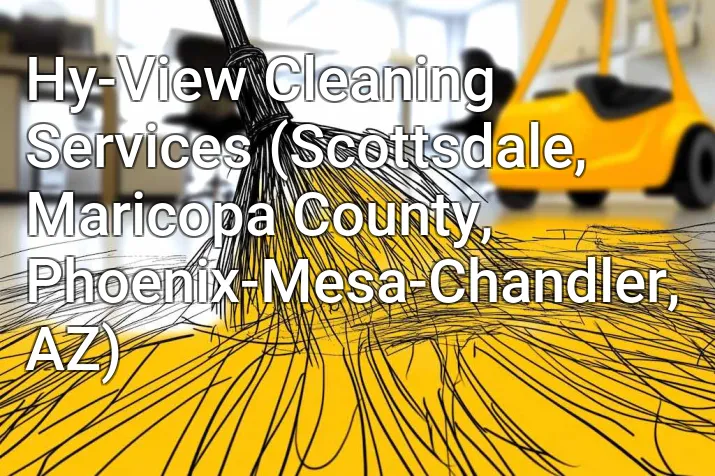 Hy-View Cleaning Services (Scottsdale, Maricopa County, Phoenix-Mesa-Chandler, AZ)