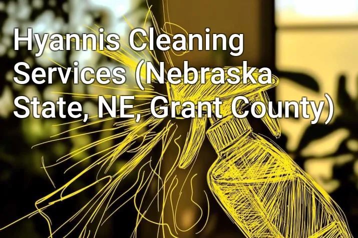 Hyannis Cleaning Services (Nebraska State, NE, Grant County)