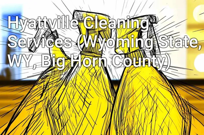 Hyattville Cleaning Services (Wyoming State, WY, Big Horn County)