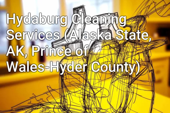 Hydaburg Cleaning Services (Alaska State, AK, Prince of Wales-Hyder County)
