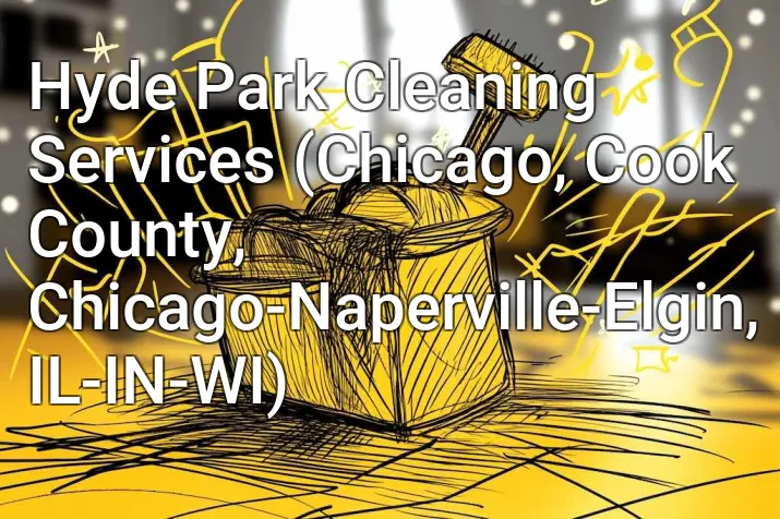Hyde Park Cleaning Services (Chicago, Cook County, Chicago-Naperville-Elgin, IL-IN-WI)