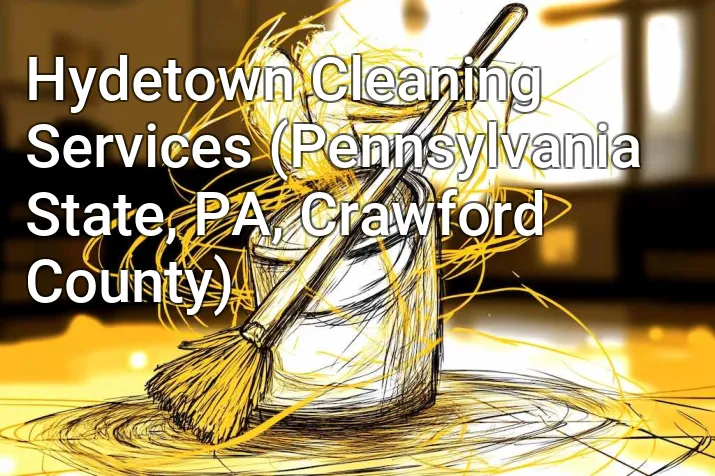 Hydetown Cleaning Services (Pennsylvania State, PA, Crawford County)