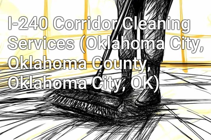 I-240 Corridor Cleaning Services (Oklahoma City, Oklahoma County, Oklahoma City, OK)