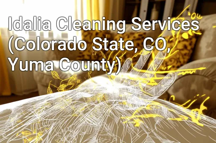 Idalia Cleaning Services (Colorado State, CO, Yuma County)