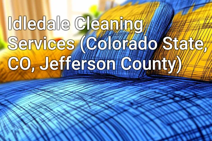 Idledale Cleaning Services (Colorado State, CO, Jefferson County)