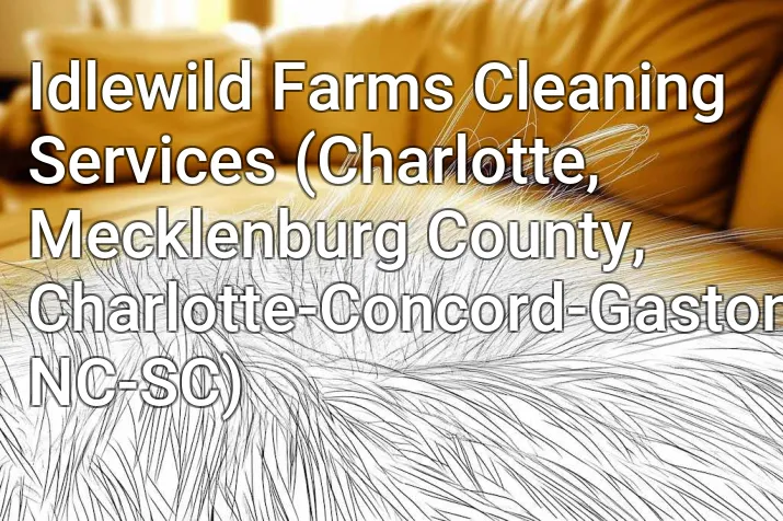 Idlewild Farms Cleaning Services (Charlotte, Mecklenburg County, Charlotte-Concord-Gastonia, NC-SC)