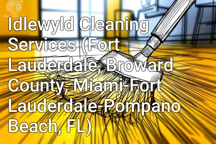 Idlewyld Cleaning Services (Fort Lauderdale, Broward County, Miami-Fort Lauderdale-Pompano Beach, FL)