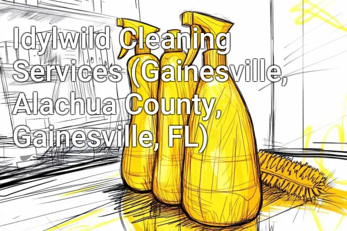 Idylwild Cleaning Services (Gainesville, Alachua County, Gainesville, FL)