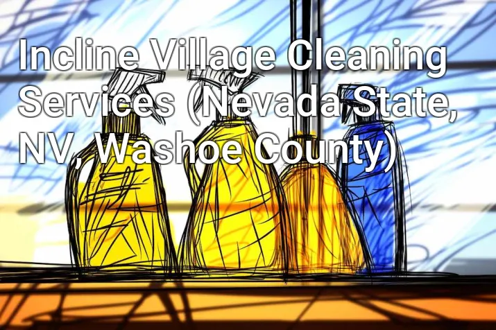 Incline Village Cleaning Services (Nevada State, NV, Washoe County)
