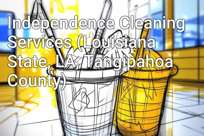 Independence Cleaning Services (Louisiana State, LA, Tangipahoa County)