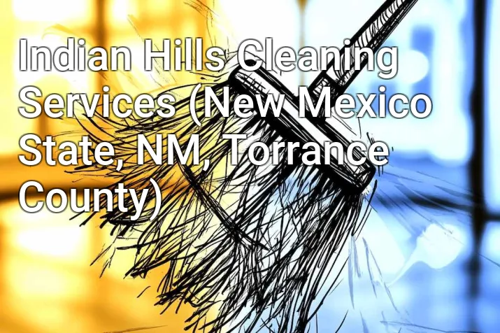 Indian Hills Cleaning Services (New Mexico State, NM, Torrance County)