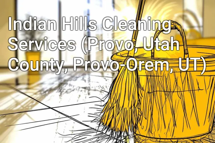 Indian Hills Cleaning Services (Provo, Utah County, Provo-Orem, UT)