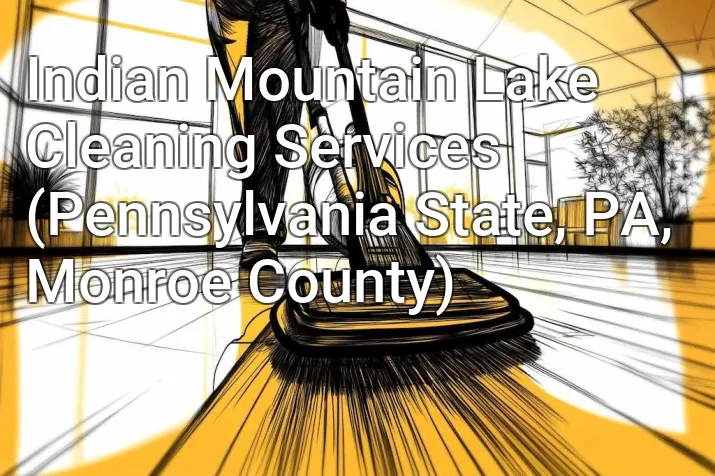 Indian Mountain Lake Cleaning Services (Pennsylvania State, PA, Monroe County)