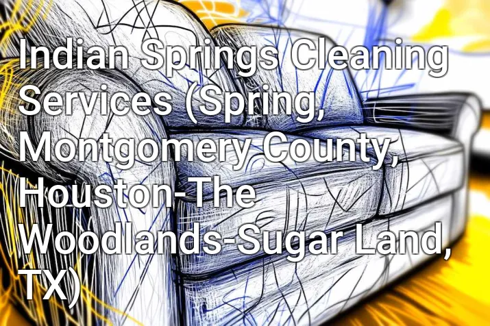 Indian Springs Cleaning Services (Spring, Montgomery County, Houston-The Woodlands-Sugar Land, TX)