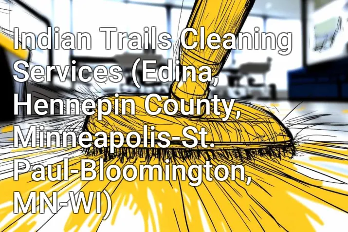 Indian Trails Cleaning Services (Edina, Hennepin County, Minneapolis-St. Paul-Bloomington, MN-WI)
