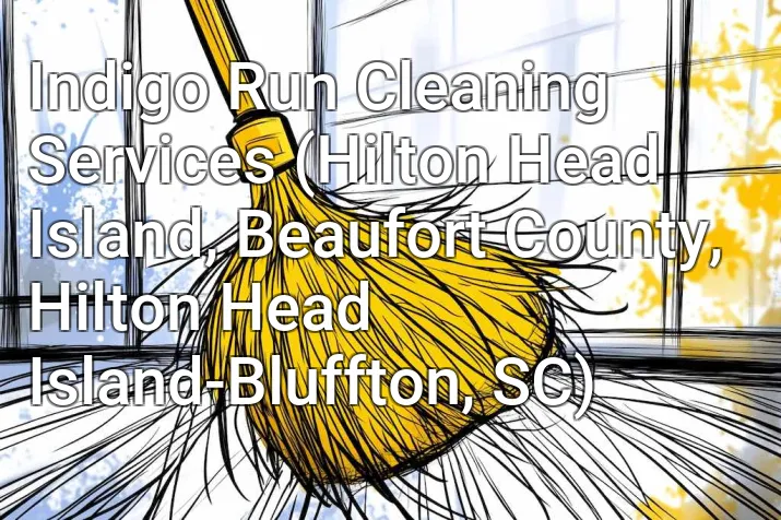 Indigo Run Cleaning Services (Hilton Head Island, Beaufort County, Hilton Head Island-Bluffton, SC)
