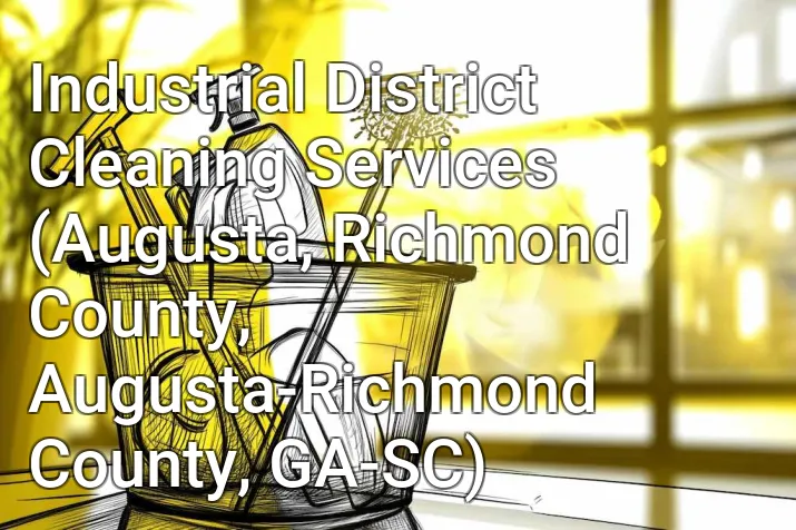 Industrial District Cleaning Services (Augusta, Richmond County, Augusta-Richmond County, GA-SC)