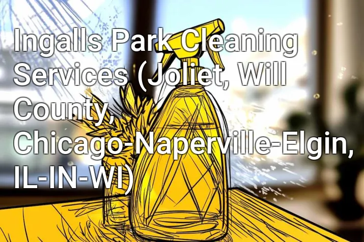 Ingalls Park Cleaning Services (Joliet, Will County, Chicago-Naperville-Elgin, IL-IN-WI)