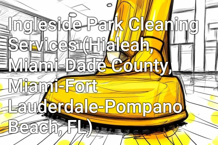 Ingleside Park Cleaning Services (Hialeah, Miami-Dade County, Miami-Fort Lauderdale-Pompano Beach, FL)