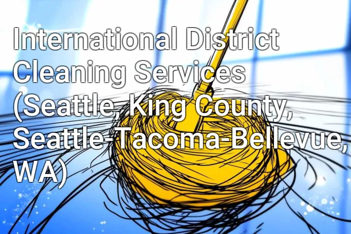 International District Cleaning Services (Seattle, King County, Seattle-Tacoma-Bellevue, WA)