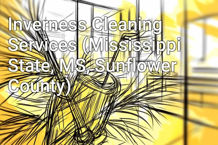 Inverness Cleaning Services (Mississippi State, MS, Sunflower County)