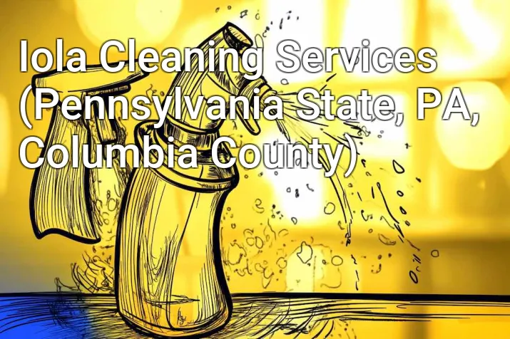 Iola Cleaning Services (Pennsylvania State, PA, Columbia County)
