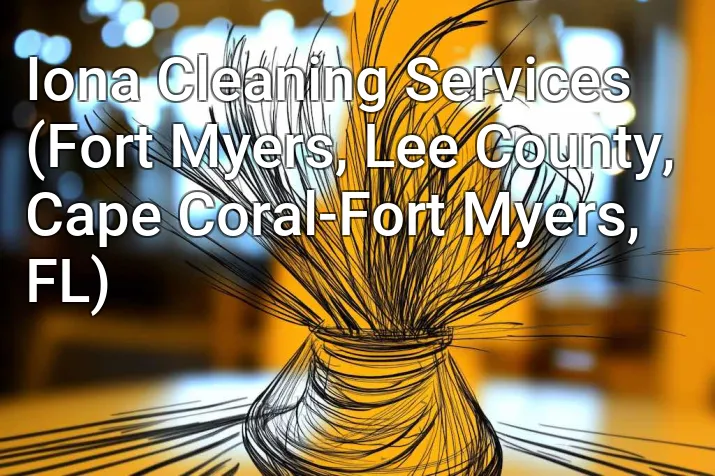 Iona Cleaning Services (Fort Myers, Lee County, Cape Coral-Fort Myers, FL)
