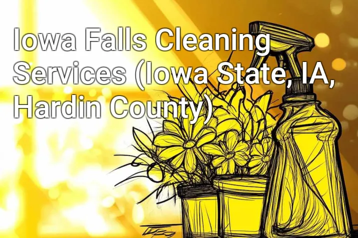 Iowa Falls Cleaning Services (Iowa State, IA, Hardin County)