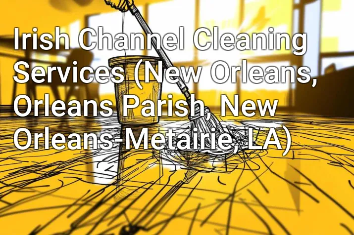 Irish Channel Cleaning Services (New Orleans, Orleans Parish, New Orleans-Metairie, LA)