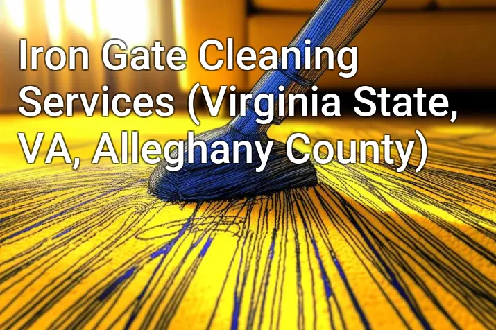 Iron Gate Cleaning Services (Virginia State, VA, Alleghany County)