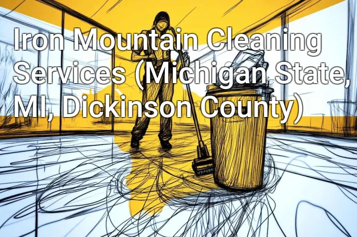 Iron Mountain Cleaning Services (Michigan State, MI, Dickinson County)