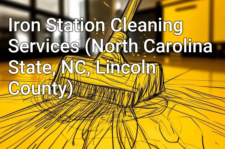 Iron Station Cleaning Services (North Carolina State, NC, Lincoln County)