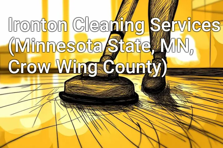 Ironton Cleaning Services (Minnesota State, MN, Crow Wing County)