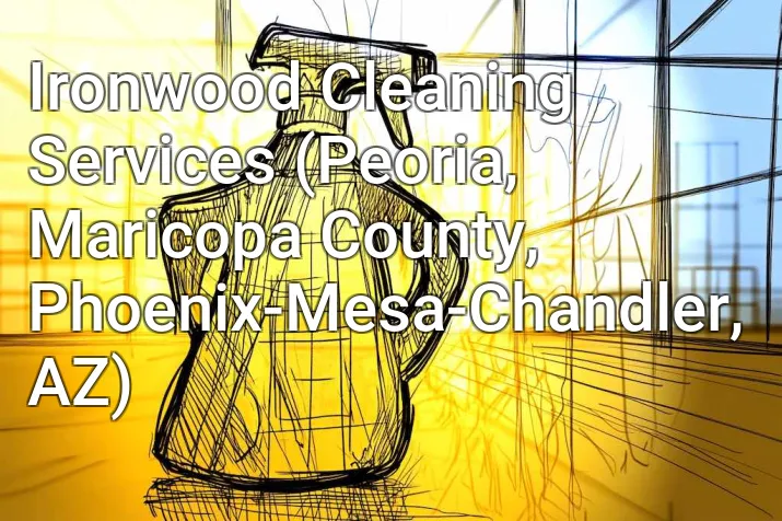 Ironwood Cleaning Services (Peoria, Maricopa County, Phoenix-Mesa-Chandler, AZ)