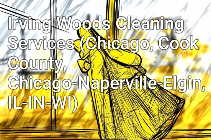 Irving Woods Cleaning Services (Chicago, Cook County, Chicago-Naperville-Elgin, IL-IN-WI)