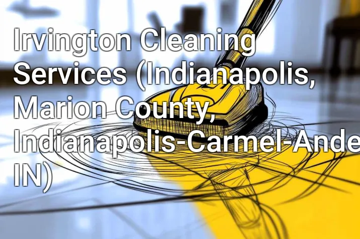 Irvington Cleaning Services (Indianapolis, Marion County, Indianapolis-Carmel-Anderson, IN)