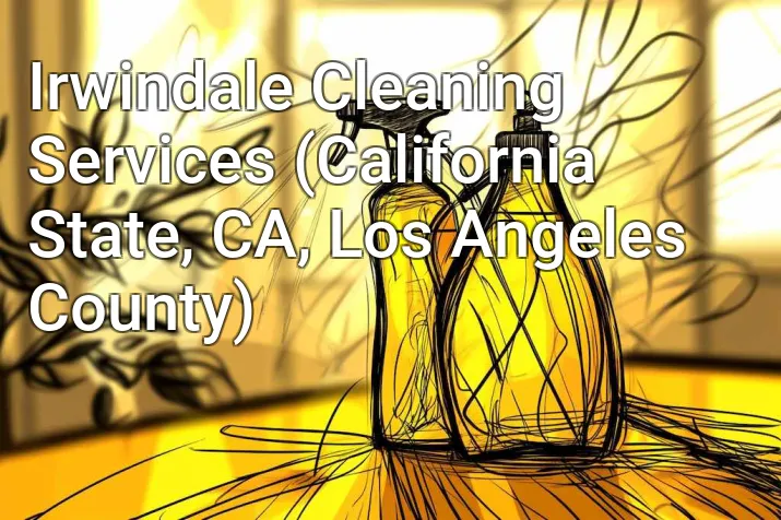 Irwindale Cleaning Services (California State, CA, Los Angeles County)