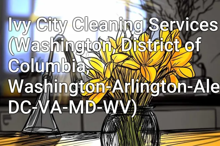 Ivy City Cleaning Services (Washington, District of Columbia, Washington-Arlington-Alexandria, DC-VA-MD-WV)