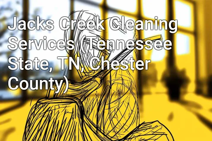 Jacks Creek Cleaning Services (Tennessee State, TN, Chester County)
