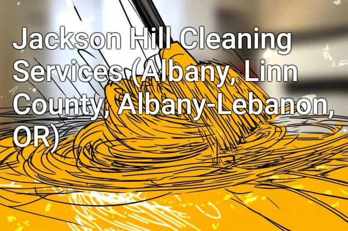 Jackson Hill Cleaning Services (Albany, Linn County, Albany-Lebanon, OR)