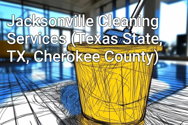 Jacksonville Cleaning Services (Texas State, TX, Cherokee County)