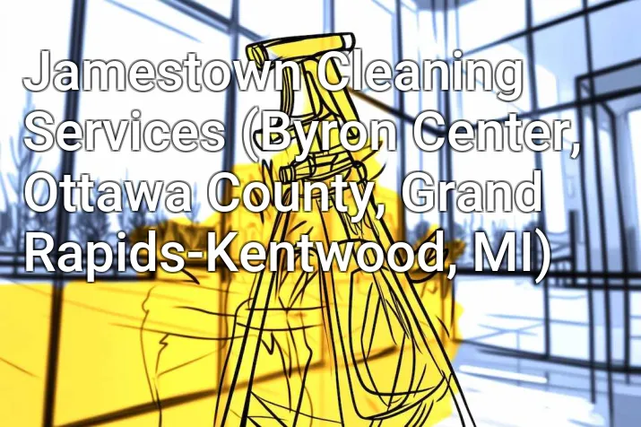 Jamestown Cleaning Services (Byron Center, Ottawa County, Grand Rapids-Kentwood, MI)