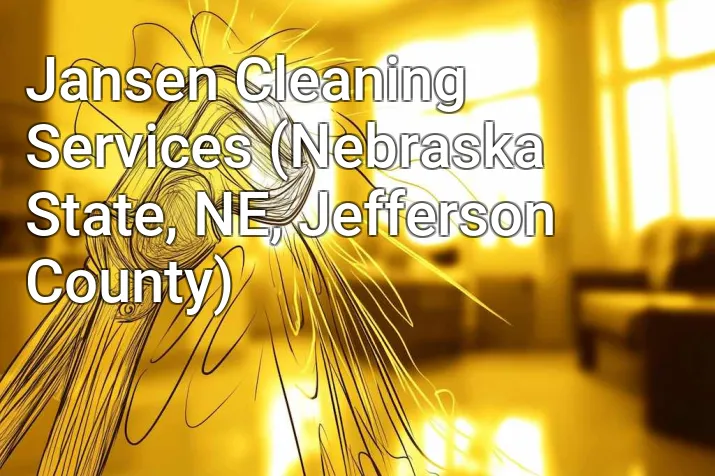 Jansen Cleaning Services (Nebraska State, NE, Jefferson County)
