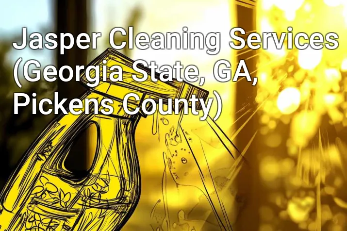 Jasper Cleaning Services (Georgia State, GA, Pickens County)