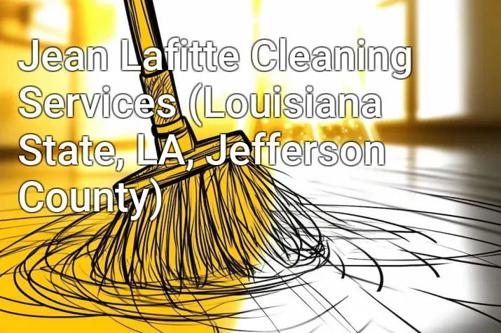 Jean Lafitte Cleaning Services (Louisiana State, LA, Jefferson County)
